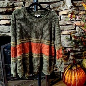 Autumn Velvet Knit Sweater